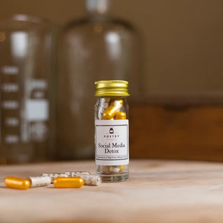 Social Media Detox Pills - Poetry Pills - Iris & Stout