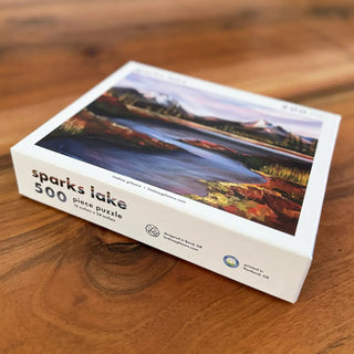Sparks Lake Puzzle - Iris & Stout