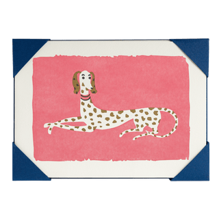 Spotty Dog Notelet Card - Iris & Stout