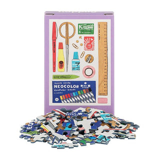 Stationery Mini Jigsaw Puzzle - Iris & Stout