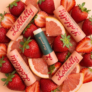 Strawberry Grapefruit Lip Balm - Iris & Stout