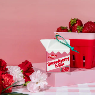 Strawberry Milk Ornament - Iris & Stout