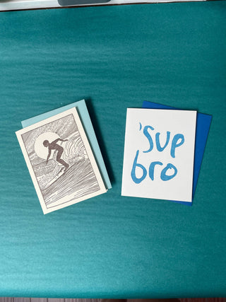 Sun Surfer Card - Iris & Stout