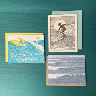 Sun Surfer Card - Iris & Stout