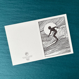 Sun Surfer Card - Iris & Stout