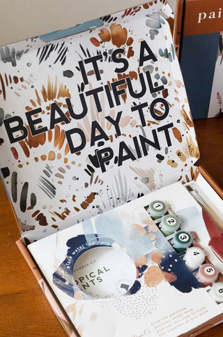 Sunny Citrus Paint - By - Numbers Kit - Iris & Stout