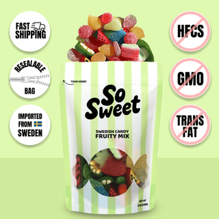 Swedish Candy Fruity Mix - Iris & Stout