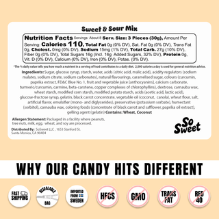 Swedish Candy Sweet & Sour Mix - Iris & Stout