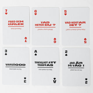 Swedish Travel Playing Cards - Iris & Stout