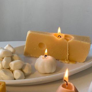 Swiss Cheese Candle - Iris & Stout