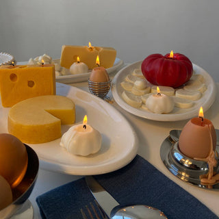 Swiss Cheese Candle - Iris & Stout