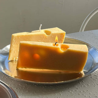 Swiss Cheese Candle - Iris & Stout