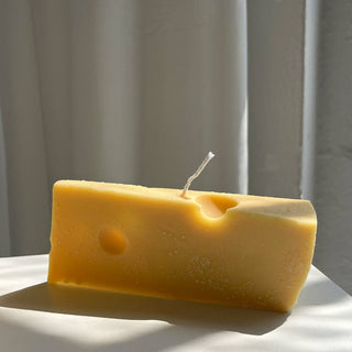 Swiss Cheese Candle - Iris & Stout