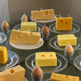 Swiss Cheese Candle - Iris & Stout