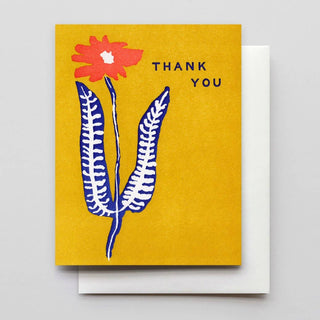 Thank You Flower Stem Card - Iris & Stout