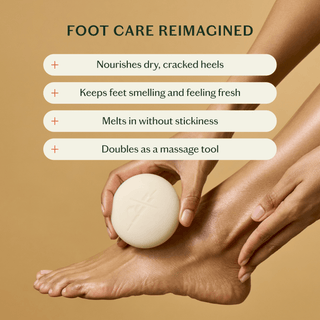The Foot Stone | Solid Foot Moisturizer - Iris & Stout