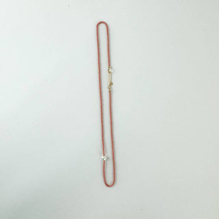 The Khadi Necklace - Pink Terra Cotta - Iris & Stout