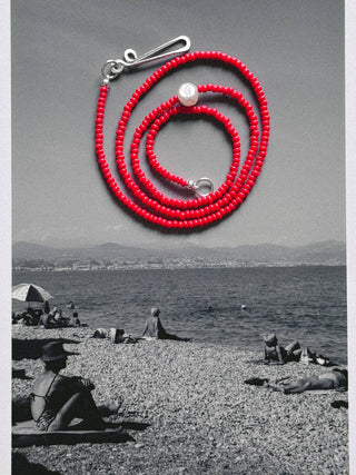 The Khadi Necklace - Red - Iris & Stout
