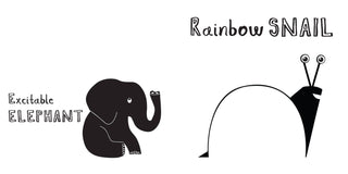 The Rainbow Snail & Friends: Bath Book - Iris & Stout