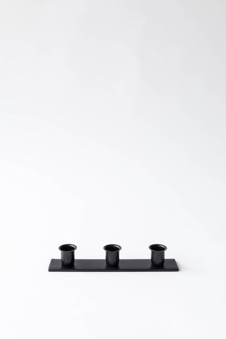 The Triple Candlestick Holder - Iris & Stout