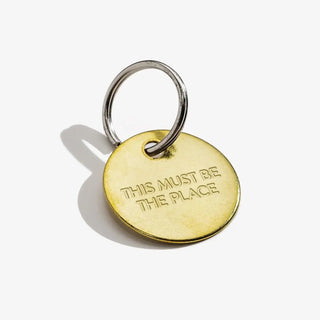 THIS MUST BE THE PLACE Keychain - Iris & Stout