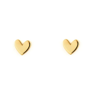 Tiny Charm Post Earring - Heart - Iris & Stout