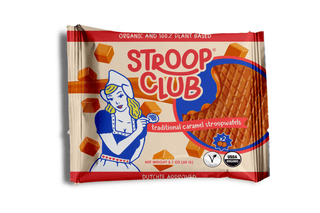 Traditional Caramel Organic and Plant - Based Stroopwafel - Iris & Stout