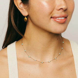 Trail Necklace - Turquoise - Iris & Stout
