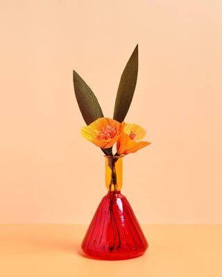 Tri Borosilicate Glass Vase - Iris & Stout