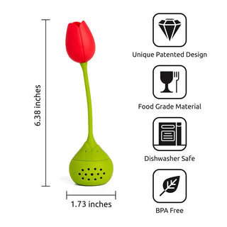 Tulip Tea Infuser - Iris & Stout