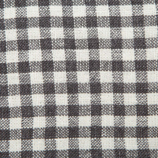 Two - Tone Gingham Kitchen Towels Grey & Dijon - Iris & Stout