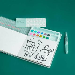 Watercolor Book and Paint Set - Animal Kingdom - Iris & Stout