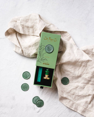 Wax Seal Stamp and Wax Stick Set - Iris & Stout