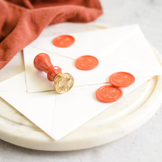 Wax Seal Stamp and Wax Stick Set - Iris & Stout