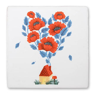 Where there's love | StoryTiles art on tile - Iris & Stout