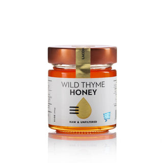 Wild Thyme Premium Greek Honey - Iris & Stout