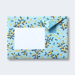 Wildflower Pigeon letter pack - Iris & Stout