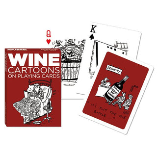 Wine Cartoons Playing Cards - Iris & Stout