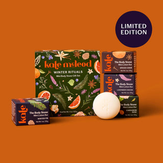 Winter Rituals Mini Body Stone Gift Set - Iris & Stout