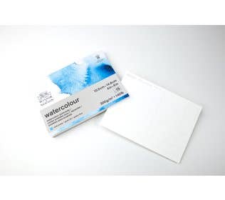 WN Watercolor Postcard Pad 140 CP - Iris & Stout