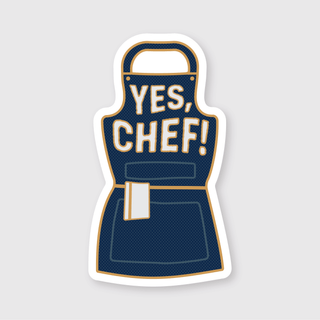 Yes Chef! Sticker - Iris & Stout