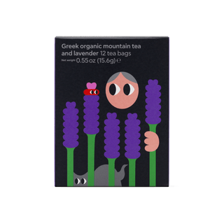 Yiayia and Friends Greek Organic Mountain Tea and Lavender - Iris & Stout