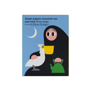 Yiayia and Friends Greek Organic Mountain Tea & Mint - Iris & Stout