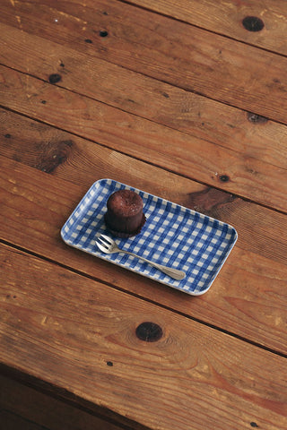 Small Linen Coated Tray - Grand-Mère